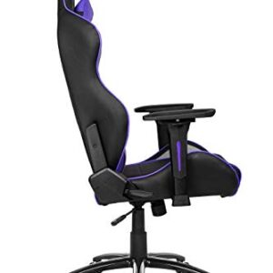 Siège de Jeu AKRacing LX Plus Noir et Violet pour PC