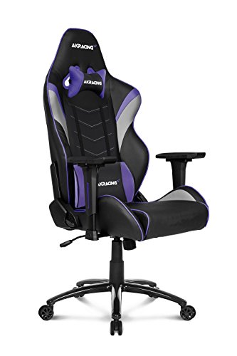 Siège de Jeu AKRacing LX Plus Noir et Violet pour PC