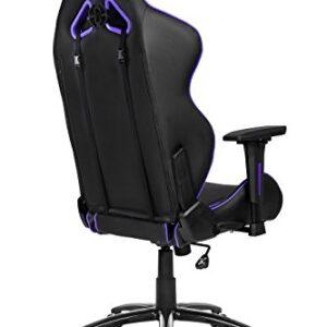 Siège de Jeu AKRacing LX Plus Noir et Violet pour PC