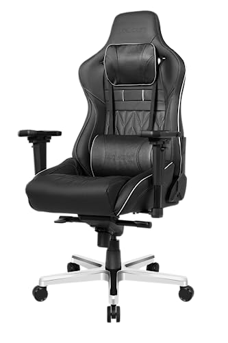 Siège de Jeu AKRacing Pro Noir – Confort Optimal pour PC