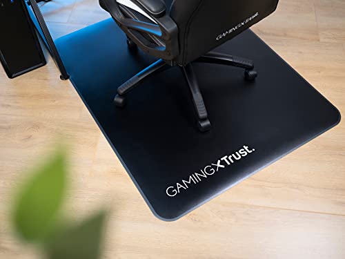 Tapis de Chaise Trust Gaming GXT 715 – 99×120 cm, Protection Sols Noir