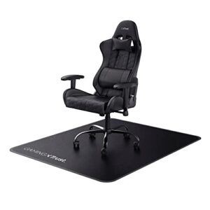 Tapis de Chaise Trust Gaming GXT 715 – 99×120 cm, Protection Sols Noir