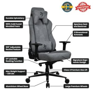 Vernazza Soft Fabric™ en Ash : Élégance et Confort Chic