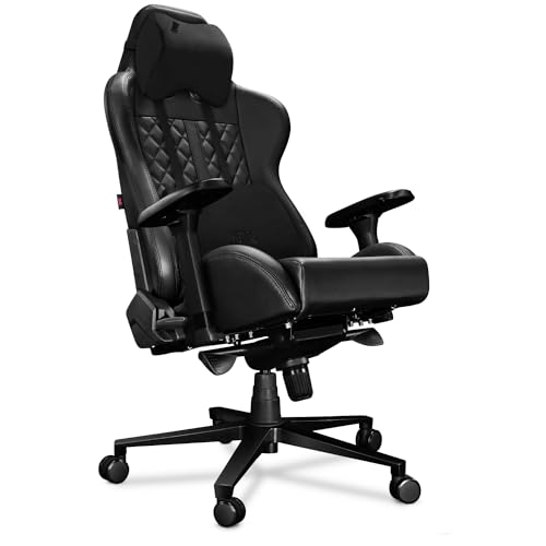YUMISU 2050 : Chaise de Gamer Confortable avec Support Lombaire et Inclinable 165°