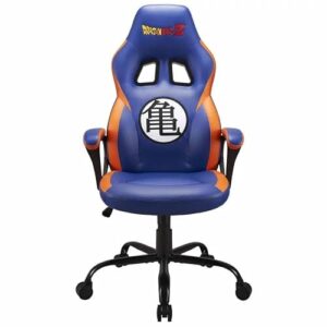 Chaise gaming Dragon Ball Z – Fauteuil ergonomique bleu réglable pour ado/adulte