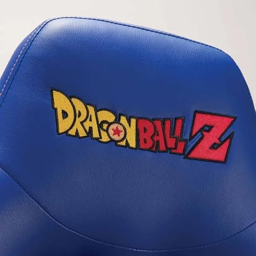 Chaise gaming Dragon Ball Z – Fauteuil ergonomique bleu réglable pour ado/adulte