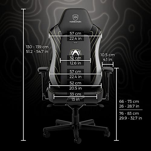 noblechairs Hero Gaming Stuhl – Édition Team Heretics pour les Gamers