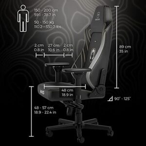 noblechairs Hero Gaming Stuhl – Édition Team Heretics pour les Gamers