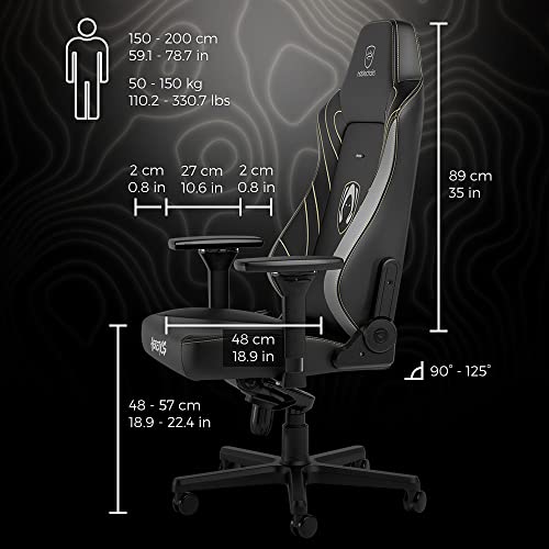 noblechairs Hero Gaming Stuhl – Édition Team Heretics pour les Gamers