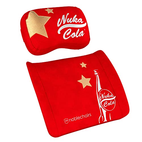noblechairs Nuka-Cola : Ensemble de Coussins Ergonomiques en Mousse à Mémoire