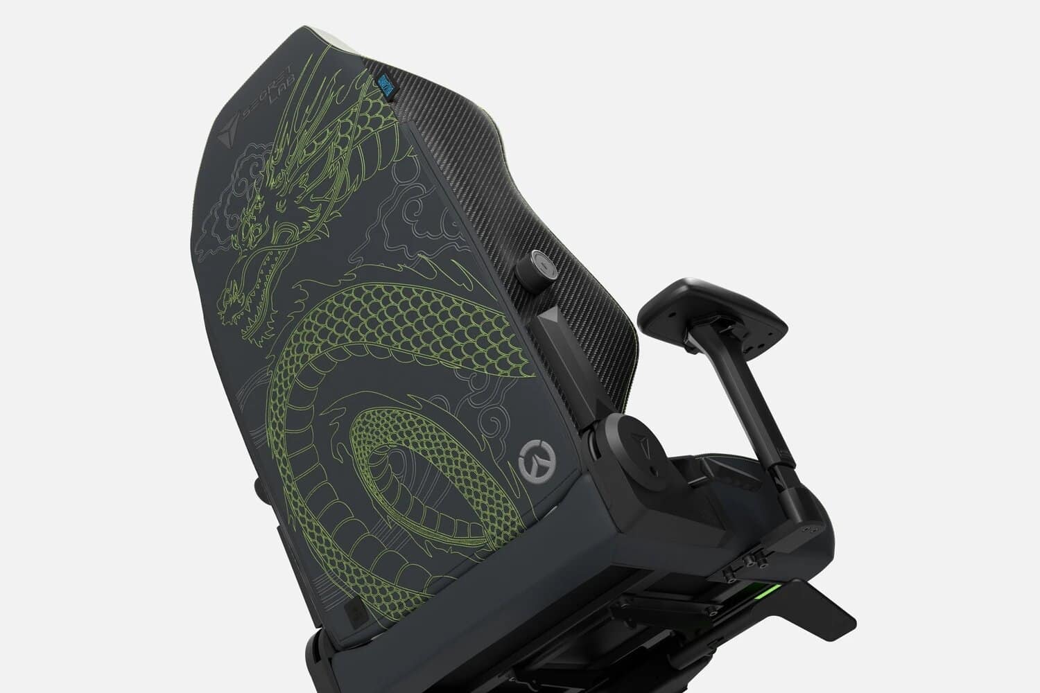 Chaise Gaming Secretlab Genji Overwatch 2 Chaise gaming Secretlab Genji Overwatch 2, dragon vert, confort et style.